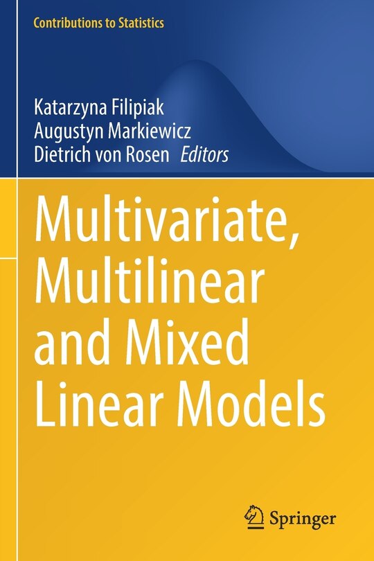 Couverture_Multivariate, Multilinear and Mixed Linear Models