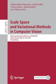 Front cover_Scale Space And Variational Methods In Computer Vision