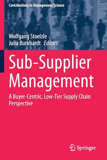 Couverture_Sub-Supplier Management