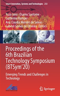 Couverture_Proceedings Of The 6th Brazilian Technology Symposium (btsym'20
