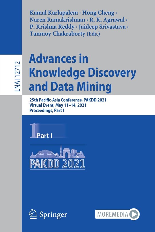 Front cover_Advances In Knowledge Discovery And Data Mining