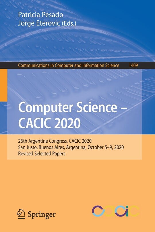 Couverture_Computer Science - CACIC 2020