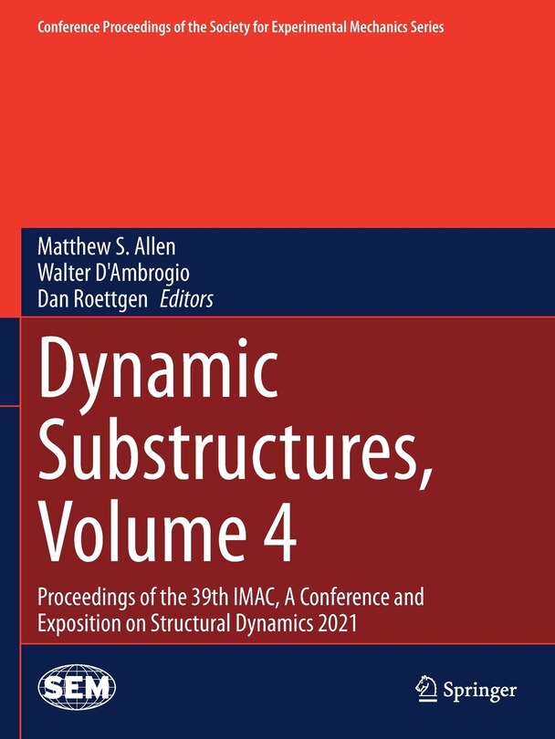 Front cover_Dynamic Substructures, Volume 4