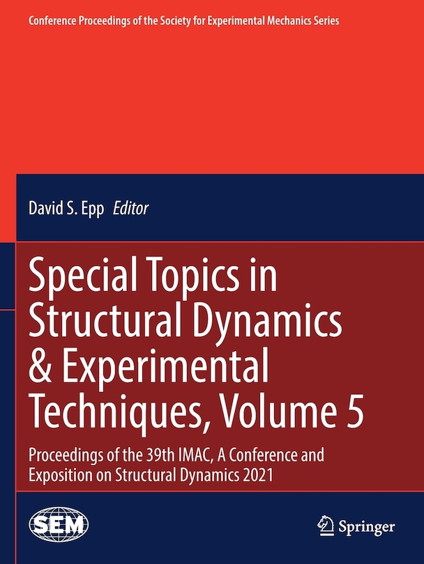 Front cover_Special Topics in Structural Dynamics