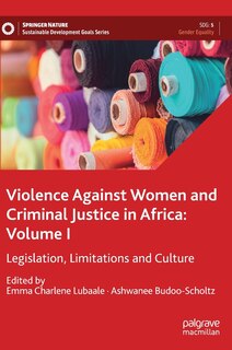 Couverture_Violence Against Women And Criminal Justice In Africa