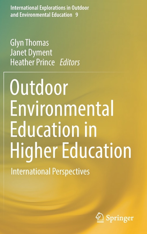 Front cover_Outdoor Environmental Education In Higher Education