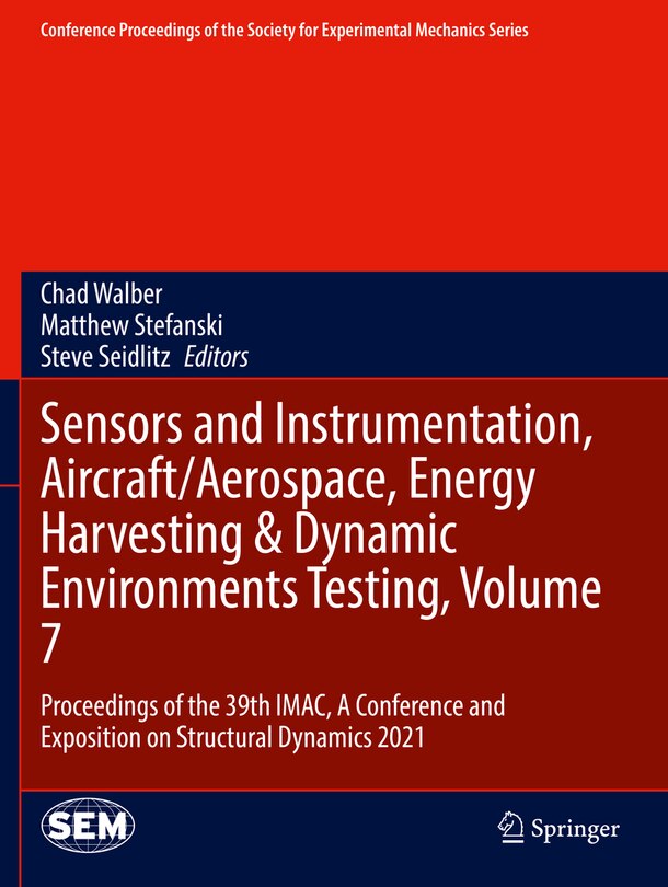 Front cover_Sensors and Instrumentation, Aircraft/Aerospace, Energy Harvesting