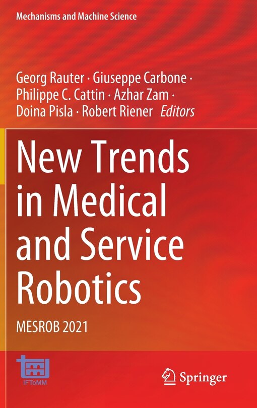 Couverture_New Trends In Medical And Service Robotics