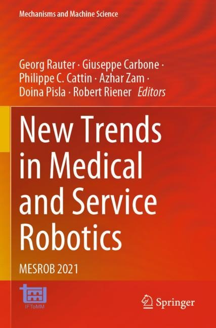 Front cover_New Trends in Medical and Service Robotics