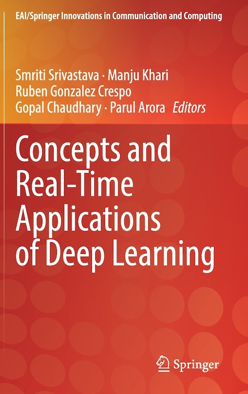 Couverture_Concepts And Real-time Applications Of Deep Learning
