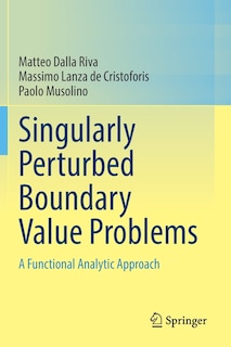Couverture_Singularly Perturbed Boundary Value Problems