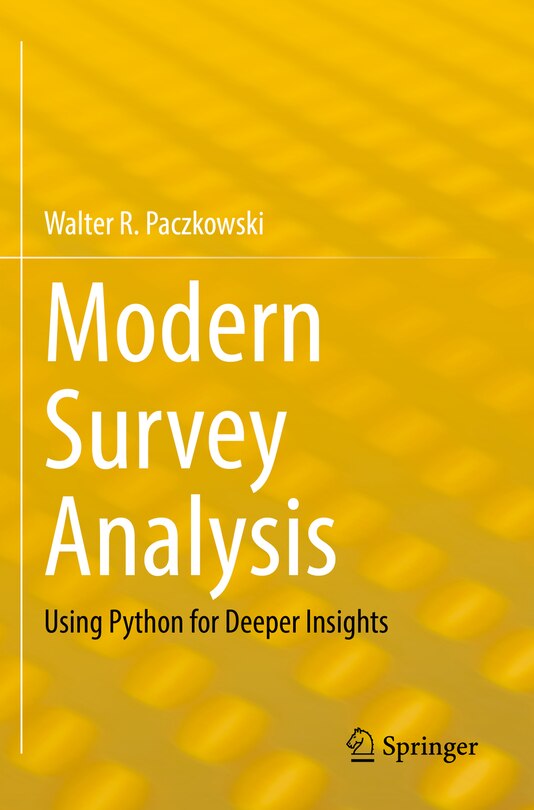 Front cover_Modern Survey Analysis