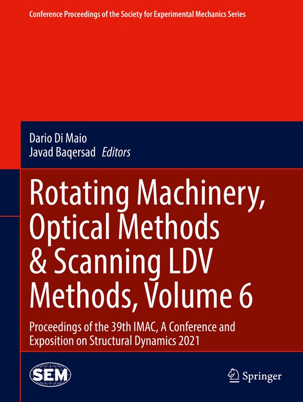 Couverture_Rotating Machinery, Optical Methods