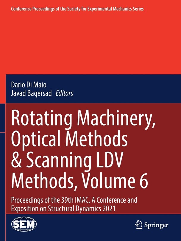 Front cover_Rotating Machinery, Optical Methods