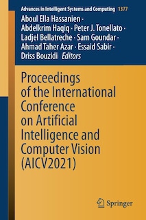Couverture_Proceedings Of The International Conference On Artificial Intelligence And Computer Vision (aicv2021)