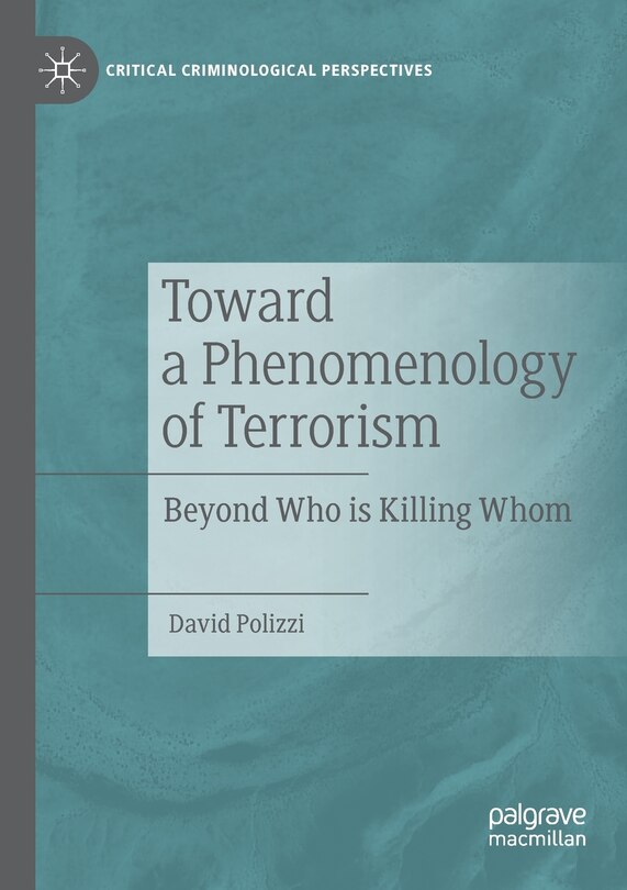 Front cover_Toward a Phenomenology of Terrorism