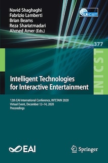 Front cover_Intelligent Technologies For Interactive Entertainment