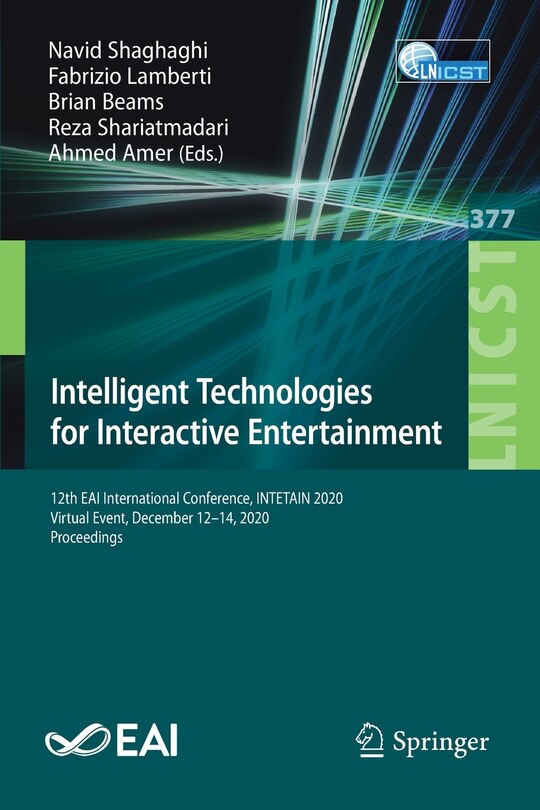Front cover_Intelligent Technologies For Interactive Entertainment