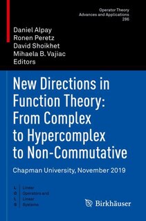 Front cover_New Directions in Function Theory