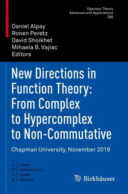 Front cover_New Directions in Function Theory