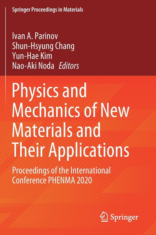 Couverture_Physics and Mechanics of New Materials and Their Applications