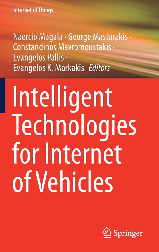 Couverture_Intelligent Technologies For Internet Of Vehicles