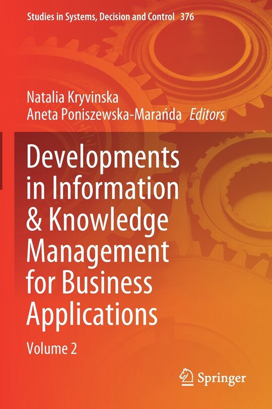 Front cover_Developments in Information and Knowledge Management for Business Applications