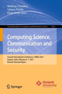 Front cover_Computing Science, Communication and Security