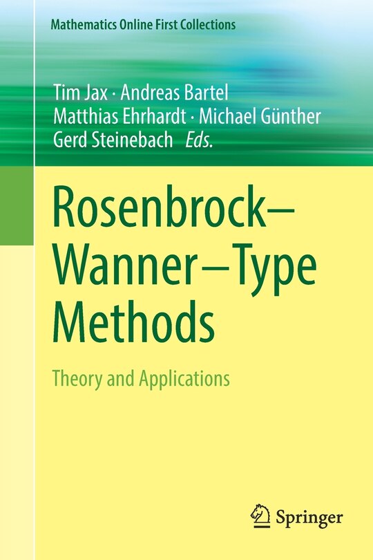 Couverture_Rosenbrock-wanner-type Methods