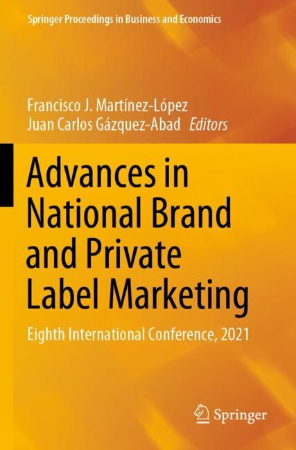 Front cover_Advances in National Brand and Private Label Marketing