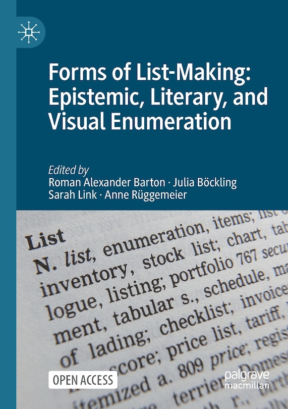 Front cover_Forms Of List-making