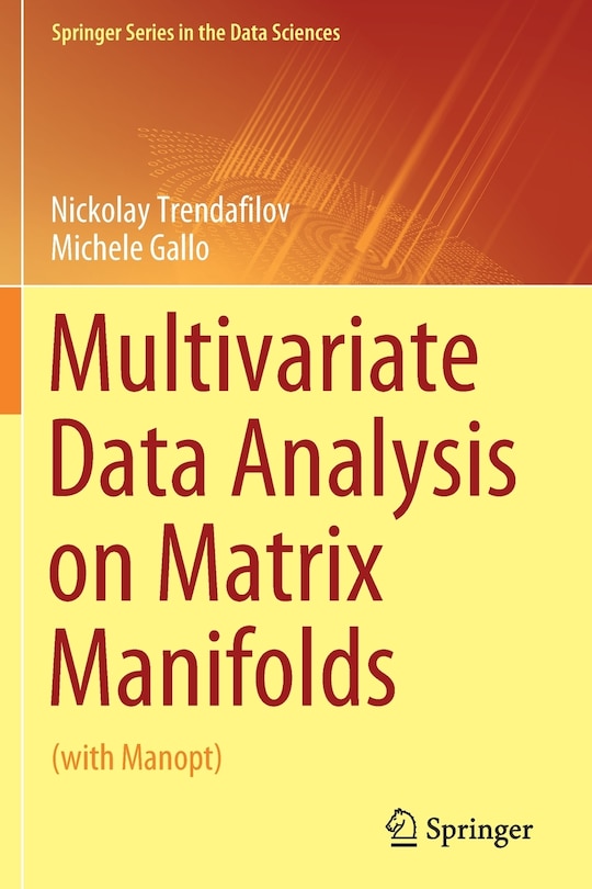 Couverture_Multivariate Data Analysis on Matrix Manifolds