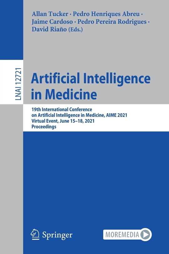Front cover_Artificial Intelligence in Medicine