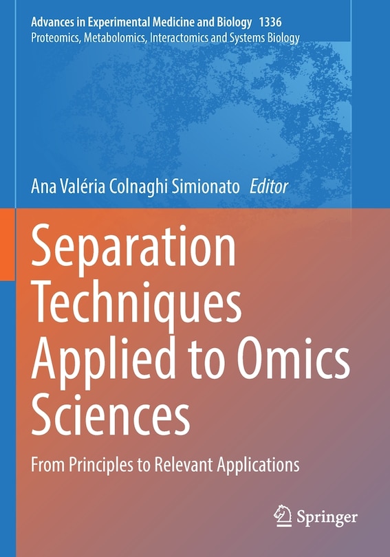 Front cover_Separation Techniques Applied to Omics Sciences