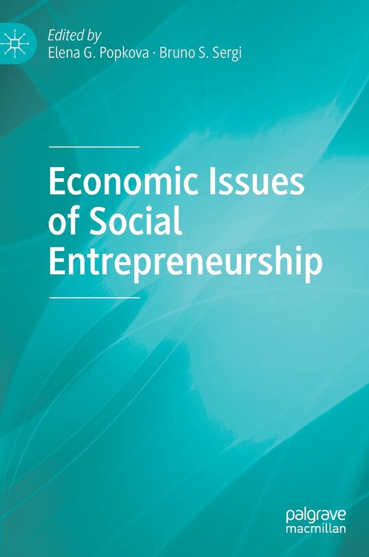Couverture_Economic Issues Of Social Entrepreneurship