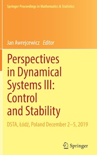Front cover_Perspectives In Dynamical Systems Iii