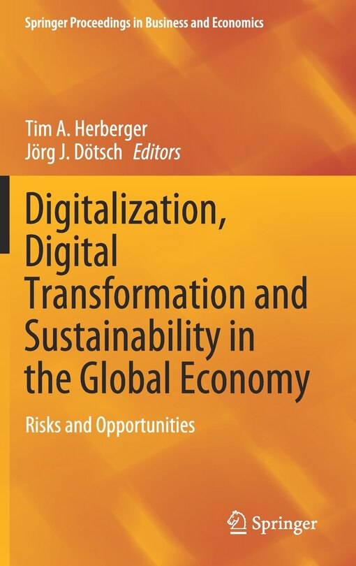 Couverture_Digitalization, Digital Transformation And Sustainability In The Global Economy