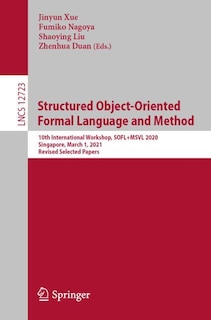 Front cover_Structured Object-oriented Formal Language And Method