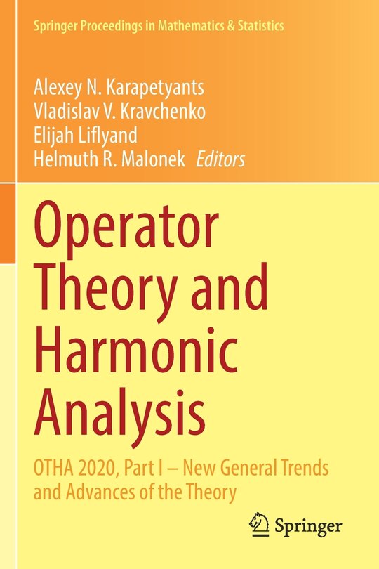 Couverture_Operator Theory and Harmonic Analysis