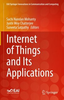 Couverture_Internet Of Things And Its Applications