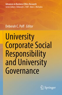 Front cover_University Corporate Social Responsibility and University Governance