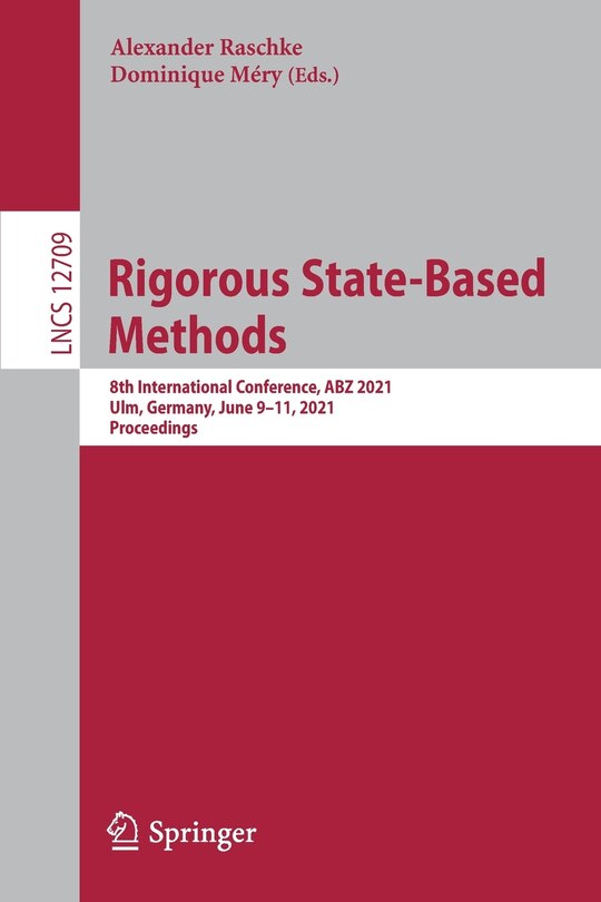 Front cover_Rigorous State-based Methods