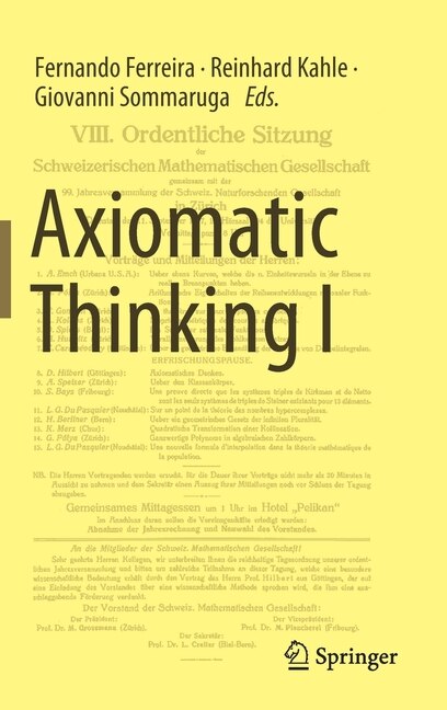 Front cover_Axiomatic Thinking I