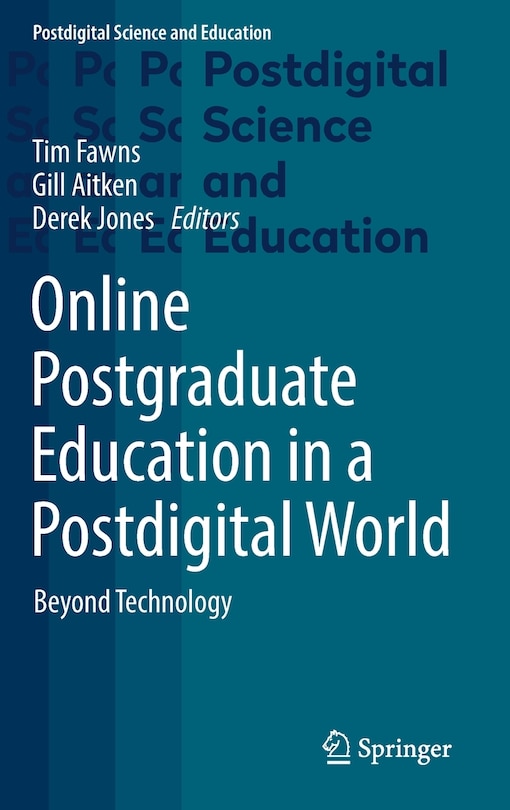 Couverture_Online Postgraduate Education In A Postdigital World