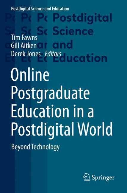 Couverture_Online Postgraduate Education in a Postdigital World