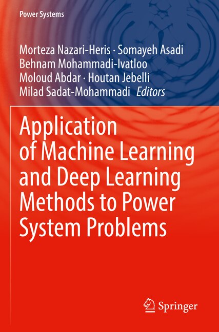 Front cover_Application of Machine Learning and Deep Learning Methods to Power System Problems