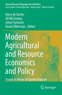 Front cover_Modern Agricultural and Resource Economics and Policy