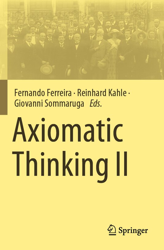 Couverture_Axiomatic Thinking II