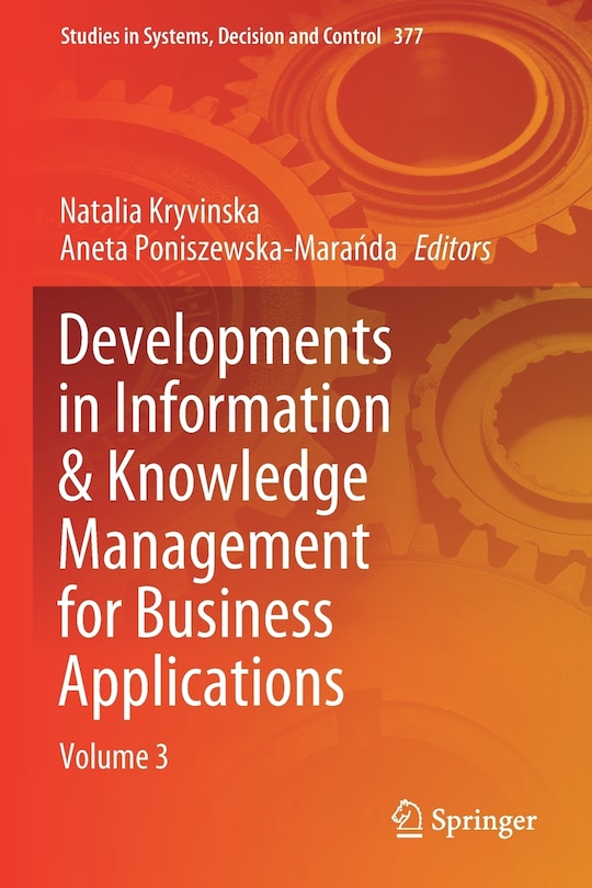 Front cover_Developments in Information and Knowledge Management for Business Applications