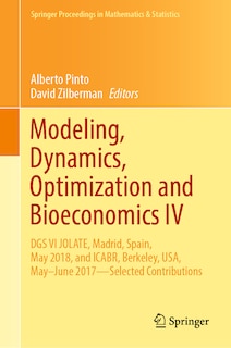 Front cover_Modeling, Dynamics, Optimization and Bioeconomics IV